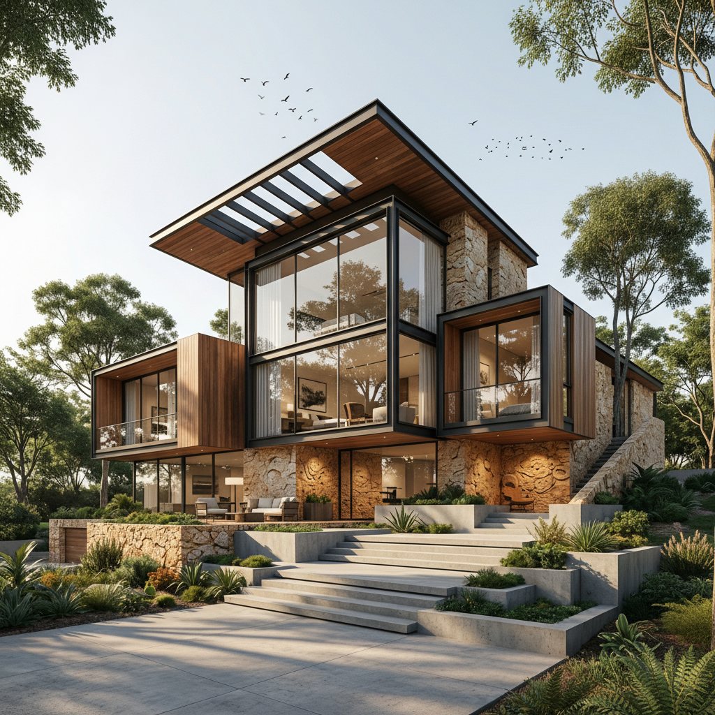 Square hero architecture render